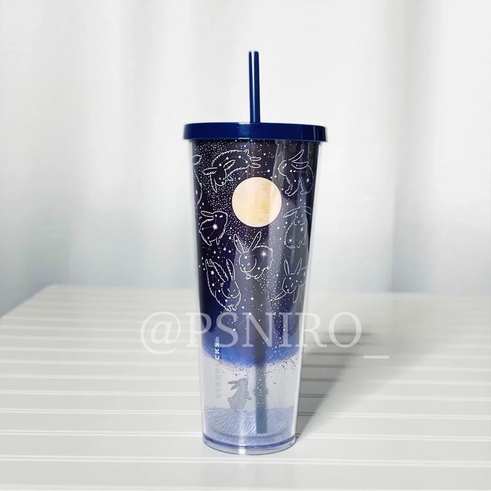 Starbucks Mid-Autumn Bunny Cold Cup Tumbler